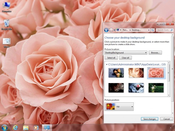 Roses Theme screenshot