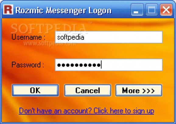 Rozmic Wireless Messenger screenshot