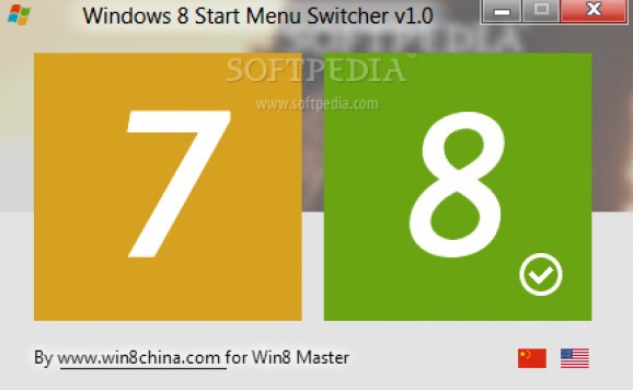 Windows 8 Start Menu Switcher screenshot