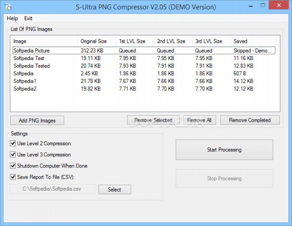 S-Ultra PNG Compressor screenshot
