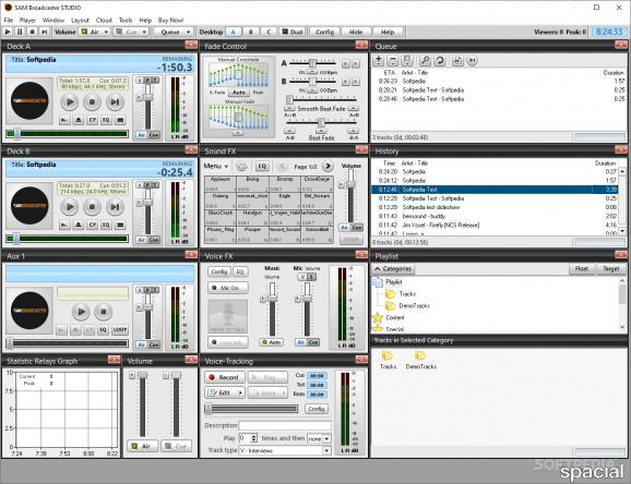 SAM Broadcaster Studio screenshot