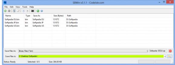 SBWin screenshot