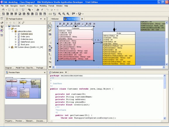 SDE for IBM WebSphere (CE) for Windows SP2 screenshot