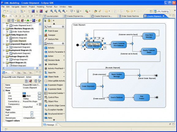 SDE for IBM WebSphere (SE) for Windows screenshot