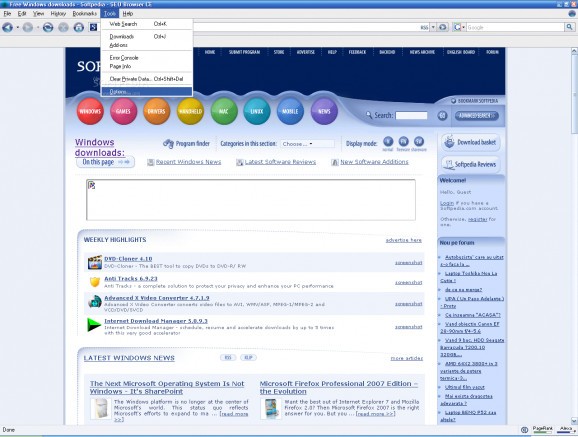 SEO Browser CE screenshot