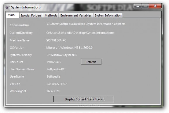 System Information screenshot