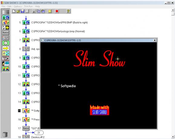 SLIM SHOW screenshot