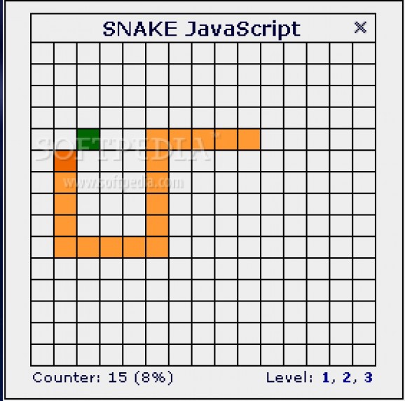 SNAKE JavaScript screenshot