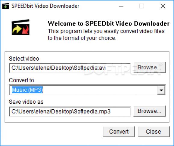 SPEEDbit Video Downloader and Converter screenshot