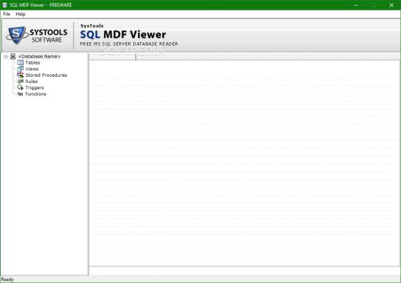 SQL MDF Viewer screenshot