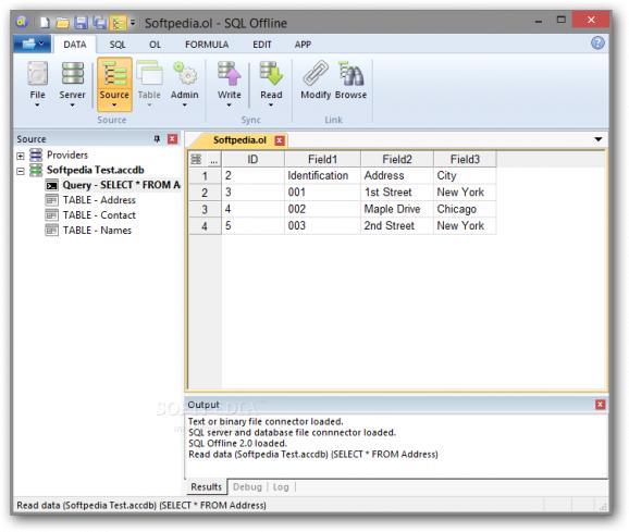 SQL Offline screenshot