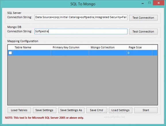 SQL To Mongo screenshot