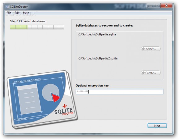 SQLiteDoctor screenshot