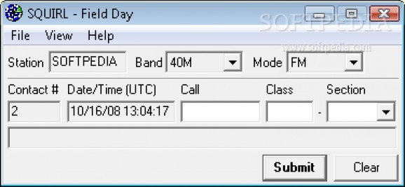 SQUIRL - Field Day Logger screenshot