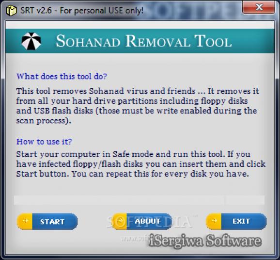 SRT - Sohanad Removal Tool screenshot