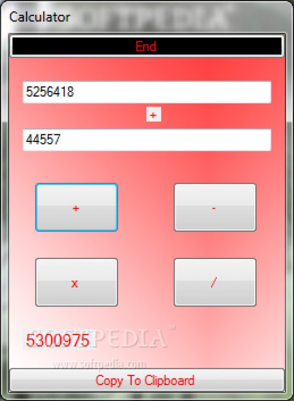 SSCalculator screenshot