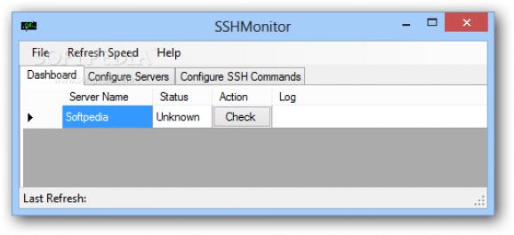 SSHMonitor screenshot
