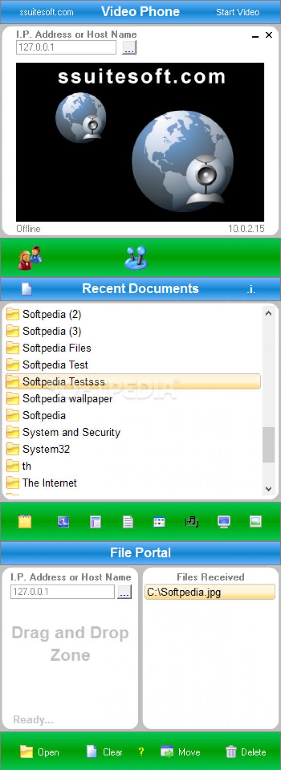 SSuite Communication Sidebar screenshot