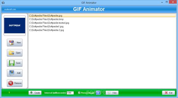 SSuite Office - Gif Animator screenshot