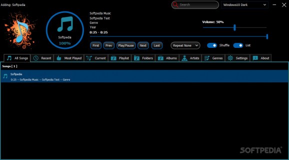 ST Audio Player Lite screenshot