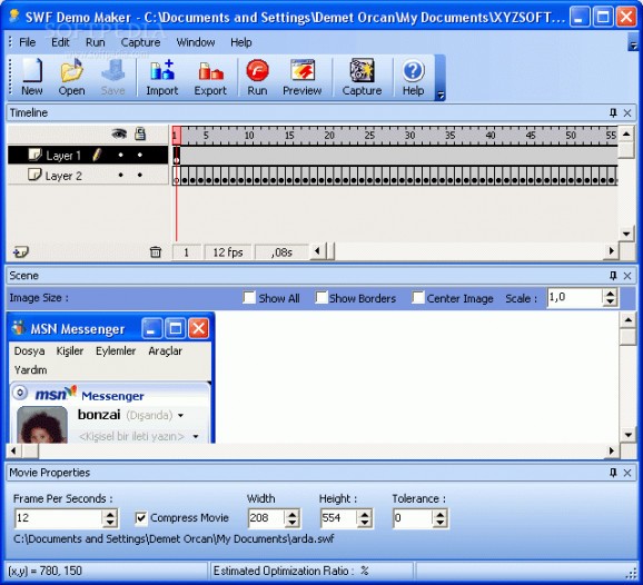 SWF Demo Maker screenshot