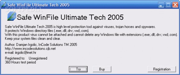 Safe WinFile Ultimate Tech 2005 screenshot