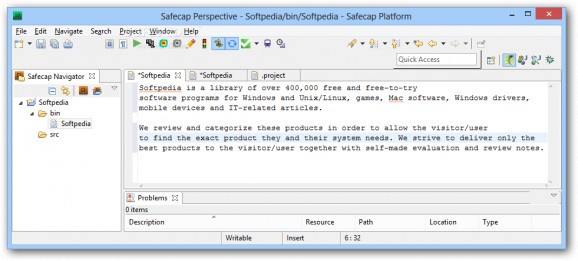 SafeCap Platform screenshot