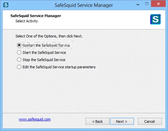 SafeSquid SWG Conceptual Edition screenshot