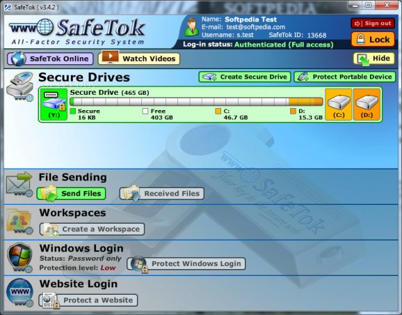 SafeTok screenshot