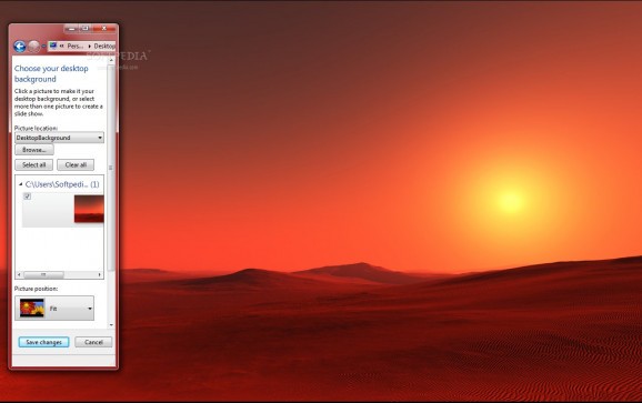 Sahara screenshot