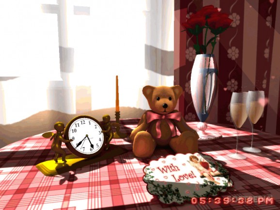 Saint Valentine's 3D Screensaver screenshot