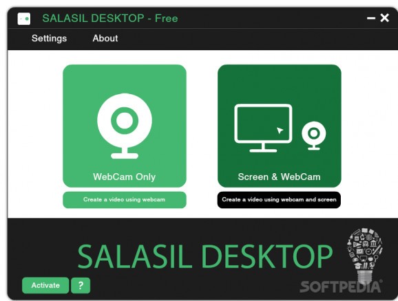 Salasil Desktop screenshot