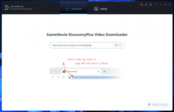 SameMovie DiscoveryPlus Video Downloader screenshot