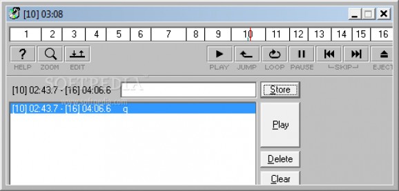 Samplist's CD Player screenshot