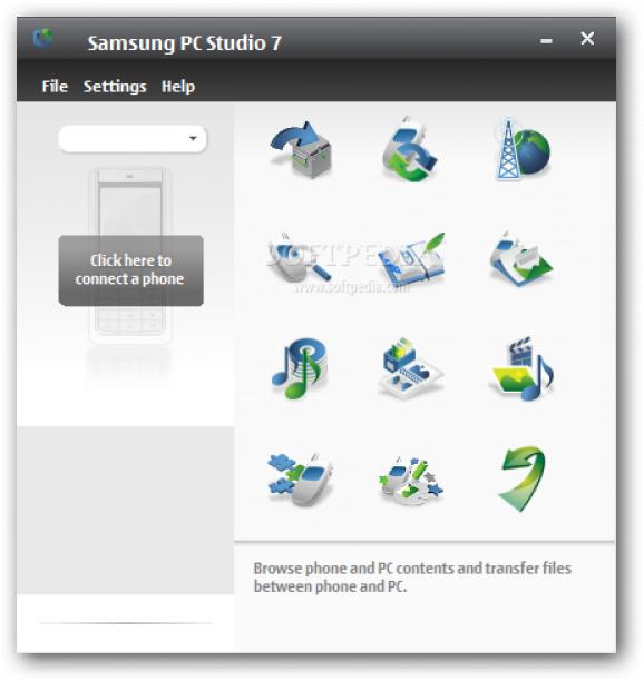 Samsung PC Studio screenshot
