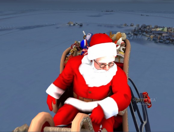 Santa Claus 3D Screensaver screenshot