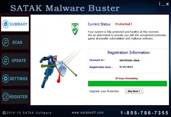 Satak Malware Buster screenshot