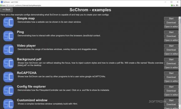 ScChrom screenshot