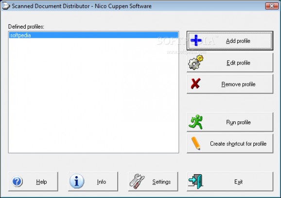 Scanned Document Distributor screenshot
