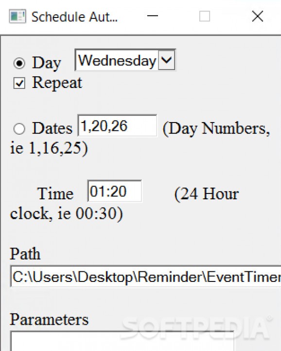 Schedule Automatic Reminder screenshot