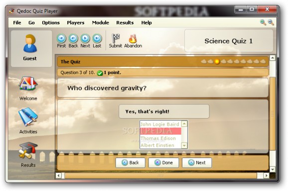 Science Quiz I screenshot