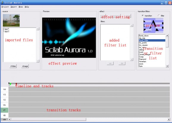 Scilab Aurora screenshot