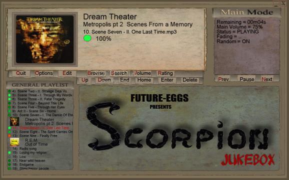 Scorpion Jukebox screenshot