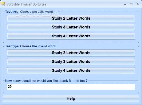 Scrabble Trainer Software screenshot