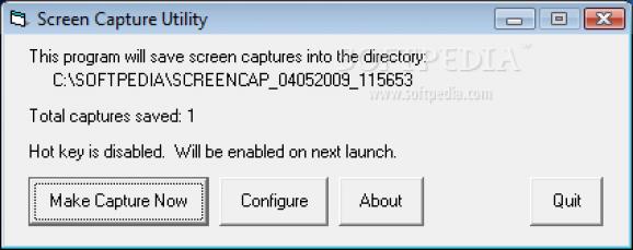 Screen Capture Utility screenshot