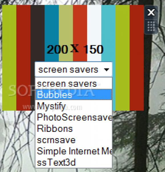 Screen Saver Sticker screenshot