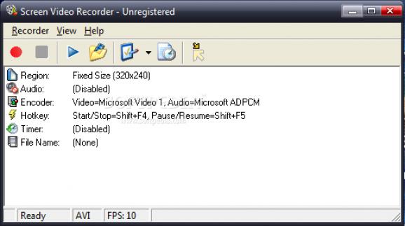 Screen Video Recorder screenshot