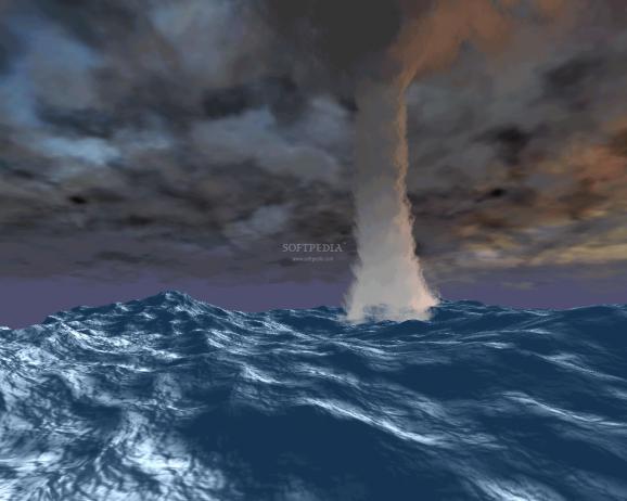 SeaStorm 3D Screensaver screenshot