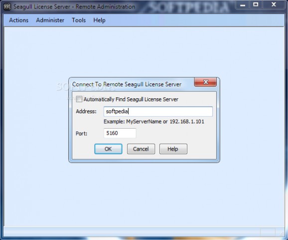 Seagull License Server screenshot