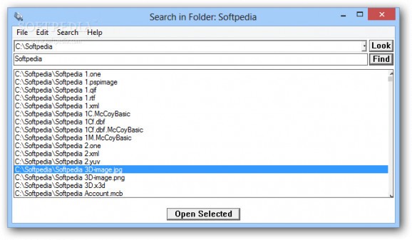 Search Manuals screenshot